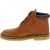 Bottines artisanales en cuir au tannage végétal marron