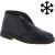 Desert Lederboots Damen Schwarze mit Winterfutter