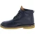Bottines artisanales en cuir au tannage végétal noir