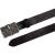 Handcrafted dark brown leather belt with Florentine lily buckle