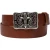 Ceinture en cuir pleine fleur avec boucle fleur de lys florentine