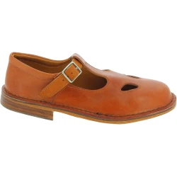 Scarpe "occhi di bue" da donna in pelle marrone fatte a mano in Italia