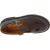 Women's dark brown leather low top t-strap shoes handmade in Italy