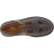 Women's dark brown leather low top t-strap shoes handmade in Italy