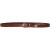 Tan leather western belt for women with metal buckle and tip