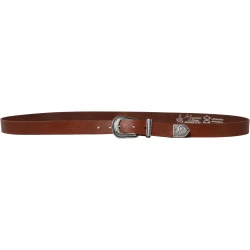 Ceinture en cuir pour femme avec boucle western