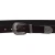 Ceinture en cuir marron pour femme avec boucle western