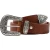 Ceinture western en cuir pour femme avec boucle gravé