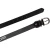Ceinture en cuir marron foncé faite à la main avec huit boucles en métal