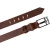 Ceinture en cuir pleine fleur boucle rectangulaire avec épingle plate