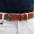Ceinture en cuir pleine fleur boucle rectangulaire avec épingle plate