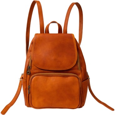 Women's backpack in 100% calfskin leather handcrafted in Italy