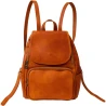 Women's backpack in 100% calfskin leather handcrafted in Italy