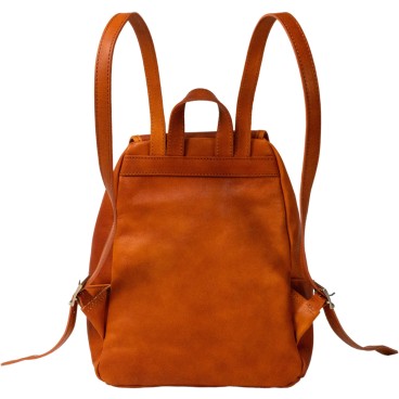 Women's backpack in 100% calfskin leather handcrafted in Italy