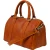 Sac bowling artisanal en cuir de vachette fait main en Toscane