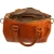 Sac bowling artisanal en cuir de vachette fait main en Toscane