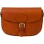 Sac besace femme en cuir tanné au végétal 100% fait main