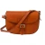 Sac besace femme en cuir tanné au végétal 100% fait main