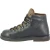 Stivale da montagna unisex color nero con suola in caucciù