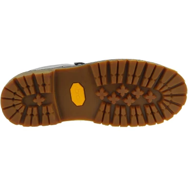 Women's mountain boot in vegetable-tanned leather in black color