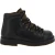 Women's mountain boot in black leather with crepe sole