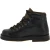 Bergstiefel Damen aus Schwarze Leder mit kreppsohle