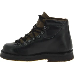 Stivale da montagna donna color nero con suola in caucciù