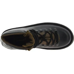 Stivale da montagna donna color nero con suola in caucciù