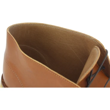 Desert Lederboots Mann braun mit Winterfutter