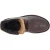 Bottines femme en cuir marron foncé artisanales avec doublure d'hiver