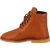 Bottines femme en cuir marron artisanales avec doublure d'hiver