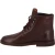 Bottines homme en cuir marron foncé artisanales avec doublure d'hiver