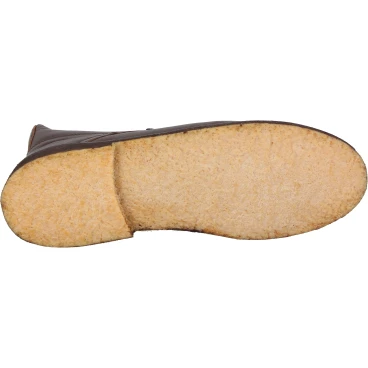 Herren stiefeletten aus Dunkelbraun Leder mit Winterfutter