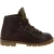 Handmade hiking boots in dark brown vegetable-tanned leather