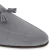 Gray suede tassel loafer handmade by Fratelli Borgioli