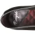 Belgian loafer in black velvet and patent leather handmade by Fratelli Borgioli