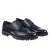 Wingtip derbies in midnight blue leather - Fratelli Borgioli - Italian craftsmanship