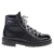 Dunkelblauer Winterstiefel aus Leder – Fratelli Borgioli – italienische Handwerkskunst