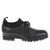 Derbies en daim et cachemire noir - Fratelli Borgioli - Artisanat italien