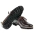 Derbies en cuir de cerf marron foncé et cachemire - Fratelli Borgioli - Artisanat Italien