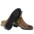 Chelsea in brown greased suede and cashmere - Fratelli Borgioli