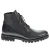Lace-up boot in black antiqued calfskin - Fratelli Borgioli - Italian craftsmanship