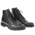 Lace-up boot in black antiqued calfskin - Fratelli Borgioli - Italian craftsmanship