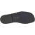 Men's leather slides sandals in black leather handmade