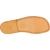 Men's leather slides sandals in tan leather handmade