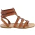 Sandales romaines homme en cuir marron claire fait à la main