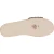 Handmade men's wooden clog slippers with adjustable black leather band