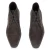 Men's Ankle Boot in Dark Brown Suede Fratelli Borgioli - Made in Italy Craftsmanship