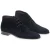 Bottines pour homme en daim bleu foncé Fratelli Borgioli