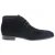 Bottines pour homme en daim bleu foncé Fratelli Borgioli